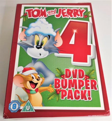 Tom i Jerry zestaw 4 filmów DVD