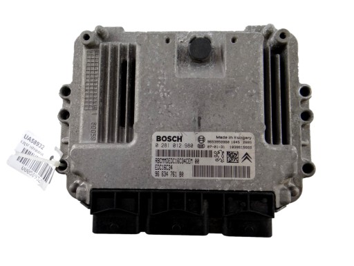 control unit of the engine CITROEN C4 PICASSO 0 281 012 980