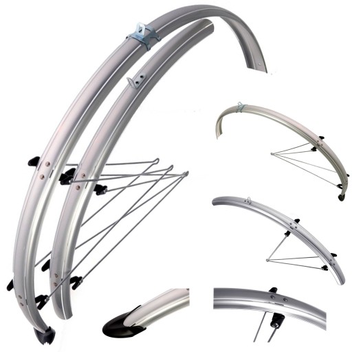 Комплект бризговиків Оріон, відтінки сірого