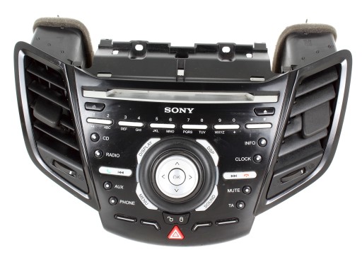 C1BT-18K811-SA37AE - ЦЕНТРАЛЬНА ПАНЕЛЬ РАДІО SONY FIESTA MK6 MK7 LIFT