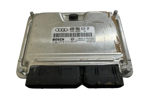 Ебу двигуна audi a4 (8k2, b8) 0281010812 1.9l дизель 2003 р.в.