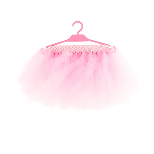 СПІДНИЦЯ З ТЮЛЮ ДІВЧАЧА, РОЖЕВА 80