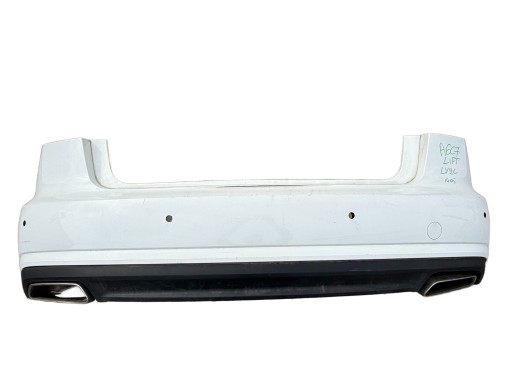 AUDI A6 C7 LIFT sedan LY9C bumper rear part 4 PDC