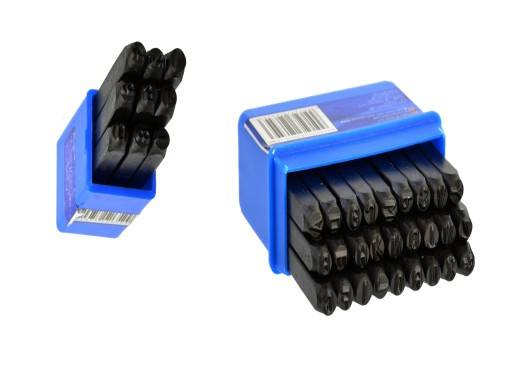 Набор нумераторов букв и цифр 10 мм / 36 Эл.