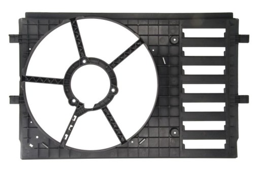 6R0121207L - КОРПУС ВЕНТИЛЯТОРА SEAT IBIZA 2008-6R0121207L