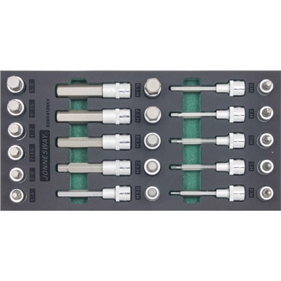 Набор ампульных бит с головкой 1/2