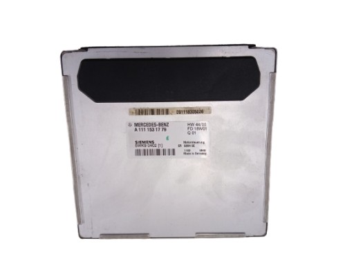 MERCEDES W203 2.0 control unit of the engine A1111531779