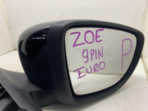 mirror right front 9PIN RENAULT ZOE 12-24 EUROPA