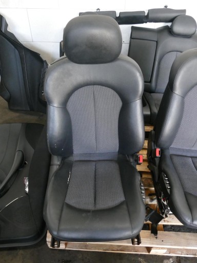 MERCEDES CLK W209 C209 seat seat side upholstery KOMPLET leather