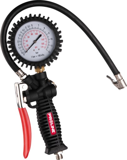 Накачивающий пистолет с манометром премиум, пролин, ce