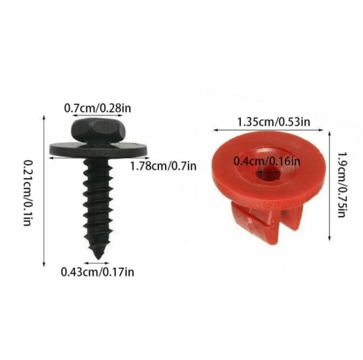 30650468 - Гвинти кришки двигуна для Jaguar для Ford Focus Ii 04-11 C-max 03-10