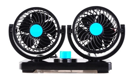 ВЕНТИЛЯТОР АВТОМОБІЛЬНИЙ ВЕНТИЛЯТОР ОБЕРТАЄТЬСЯ ПОДВІЙНИЙ