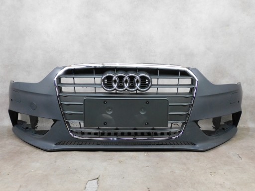 Audi a4 b8 8k lift передний бампер решетка радиатора без pdc