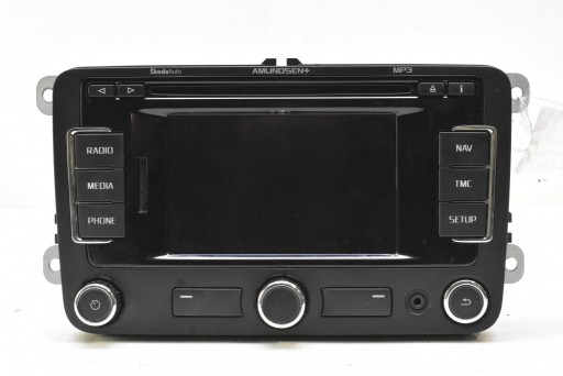 RADIO radio CD AUX MP3 NAVI TELEFON 3T0035192E SKODA SUPERB 2 II