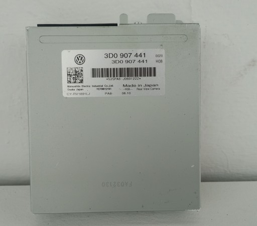 Модуль камеры заднего вида vw phaeton lift 10-16 3d0907441