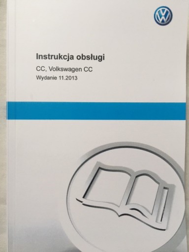 Volkswagen VW CC polska instrukcja obsługi 2012-16
