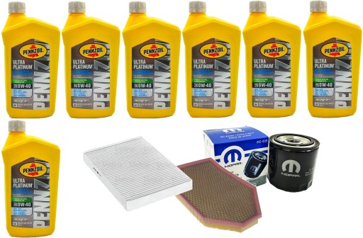 PENNZOIL 0W40 SRT + ФИЛЬТРЫ CHALLENGER V8 2011-21