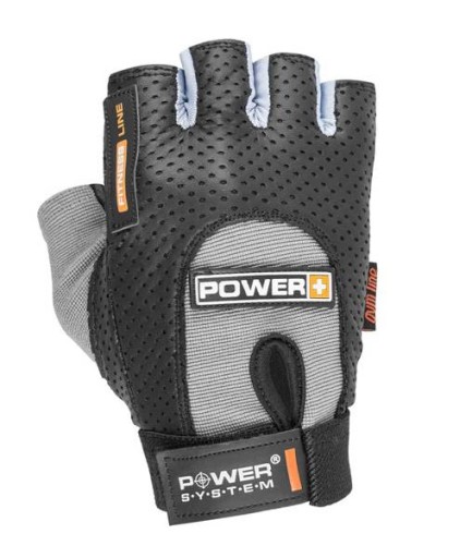 Тренувальні рукавички Power-System, розмір M, відтінки сірого