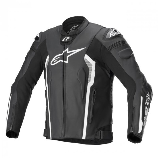 КОЖАНАЯ КУРТКА ALPINESTARS MISSILE V2 ЧЕРНАЯ/БЕЛАЯ 50