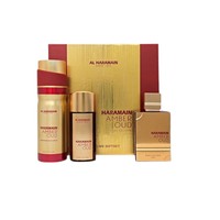 al haramain amber oud ruby edition woda perfumowana 75 ml   zestaw 