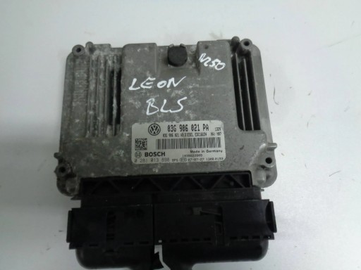 SEAT LEON II VW GOLF V 1.9 TDI BEDIENTEIL COMPUTER DES MOTORS 03G906021PA