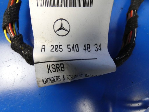 MERCEDES C KLASA W205 bundle wiring OSWIETLENIE of the dashboard consoles