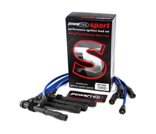 PT-IL-079-R - Кабелі запалювання powertec ford escort mk6 sierra 2.0l cosworth 90-95 червоний