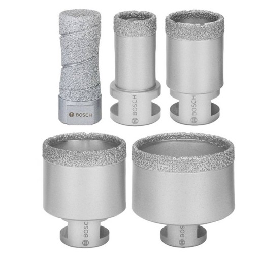 НАБІР КОЛЬЦЕВИХ СВЕРДЛ ДЛЯ ПЛИТКИ Плитка Керамік Dry Speed ​​​​5 шт. BOSCH CERAMIC