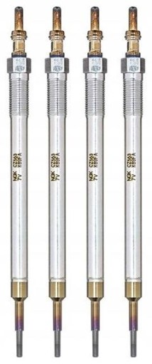 4 × свічки розжарювання ngk 92397