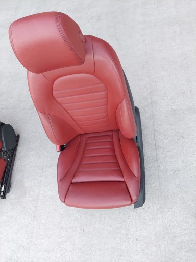 seat front left GRZANY + airbag MERCEDES C 300 W205 sedan AMG