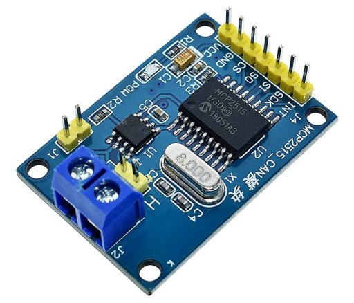 107 Moduł CAN BUS MCP2515 SPI TJA1050 Arduino - Sklep, Opinie, Cena w ...