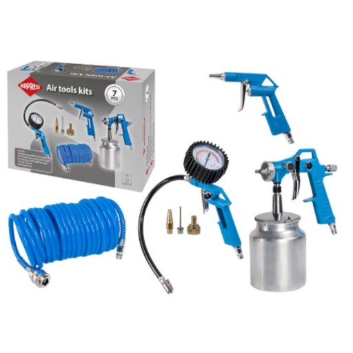 AIRPRESS 45897 ПНЕВМАТИЧНІ АКСЕСУАРИ 7 ЕЛЕМЕНТ