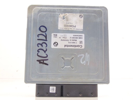 computer control unit of the engine BMW 5WK94905