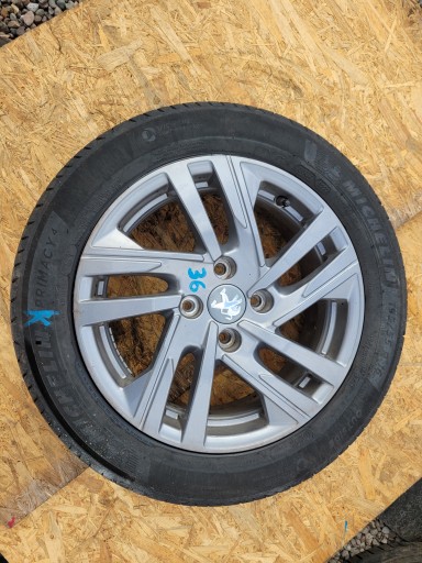 disk hliníkový PEUGEOT 9825165280 16" 6,5J ET38 4X108