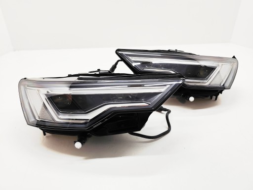 Audi a6 c8 4k лифт фары фары полностью светодиодные 4k0941039e 4k0941040e