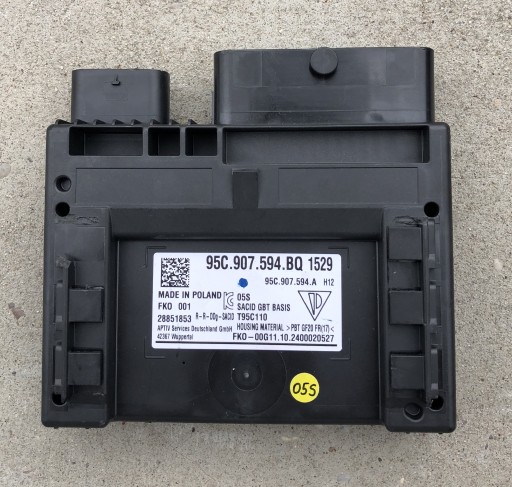 95C 907 - Модуль контроллера комфорта 95c907594bq porsche macan.....