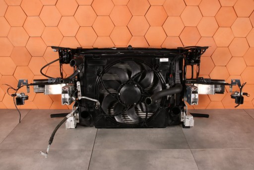 BMW F20 F21 LCI support panel for radiators pillar sider radiator fan KOMPLET