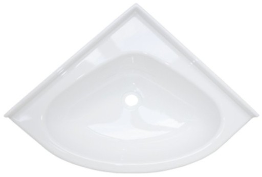 Угловой умывальник Camper Comet Trailer 345x345 mm