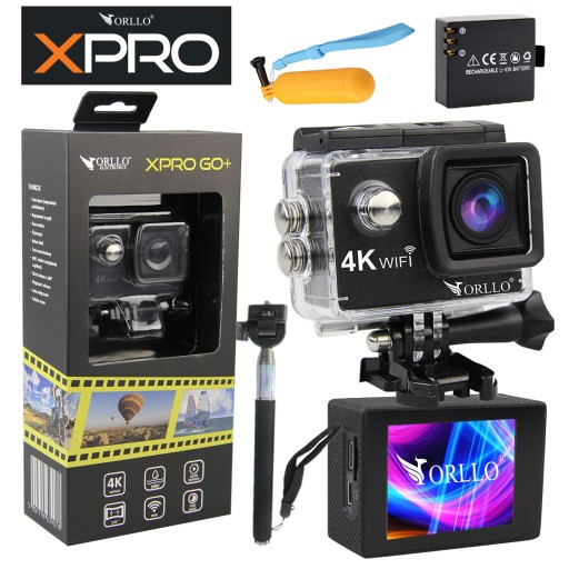 športová kamera orllo xpro 4K UHD