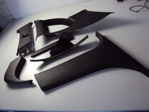 Накладки на стойки П BMW X1 E84 FL 12-