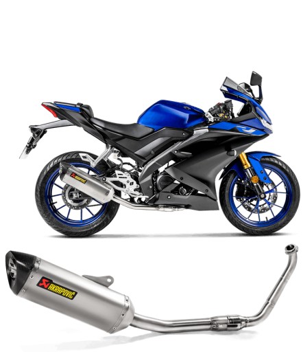 S-Y125R6-HZT - Глушник вихлопної труби Akrapovic YAMAHA MT YZF-R1 2019-2020