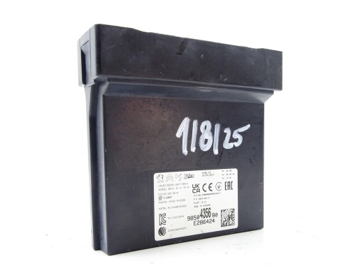module control unit of the lights PEUGEOT E 2008 II 9850435680