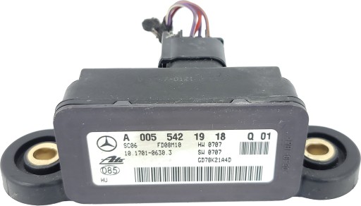 MERCEDES W204 sensor module control unit ESP PRZYSPIESZENIA A0055421918