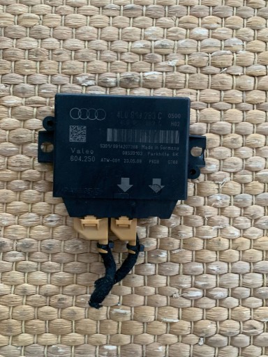 Задний модуль парктроника audi q7 4l 4l0919283c