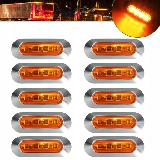 Hqg50510A-2 - СВЕТОДИОДНЫЕ ГАБАРИТНЫЕ ОГНИ ГАБАРИТНЫЕ ОГНИ 10 ШТ