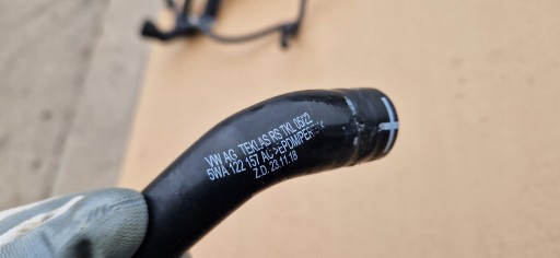 cijevčica prijenos 5WA122157AC VW SKODA kao novi ORYG