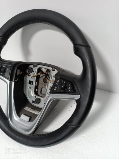 lenkrad OBRECZ des Lenkrads OPEL AMPERA 11-14 EUROPA Leder MULTIFUNKCJA