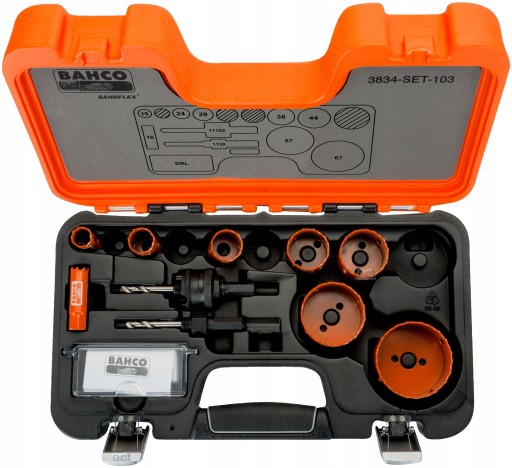 BAHCO 3834-SET-103 НАБІР КОЛЬЦЕВИХ ПИЛОК SANDFLEX