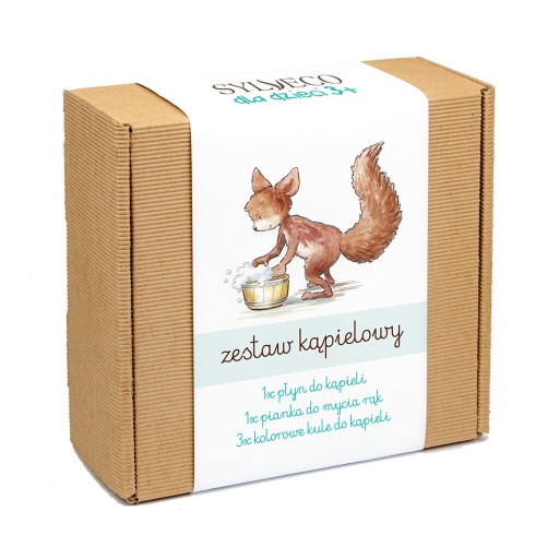 НАБІР ДЛЯ ВАННИ SYLVECO ПОДАРУНОК ДЛЯ ДИТИНИ