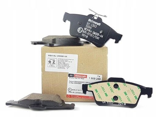 1809259 - OE FORD ЗАДНИЕ ТОРМОЗНЫЕ КОЛОДКИ FOCUS И II C-MAX ORG